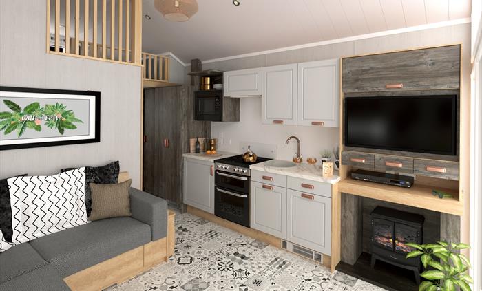 4-Berth Caravan Ensuite Master Bedroom